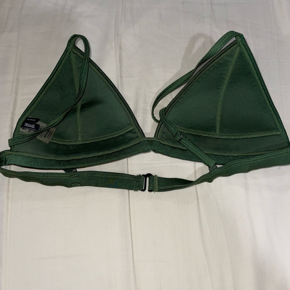 Triangl bikini top Green Khaki - Picture 2 of 3